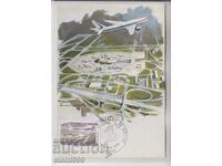 Postcard MAX FDC PLANES AVIATION