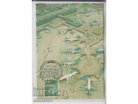 Postcard MAX FDC PLANES AVIATION