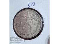 Γερμανία Τρίτο Ράιχ 2 γραμματόσημα 1939 Ασήμι!