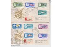 Primă zi de plic poștal AVIOANE LOT 2 pl
