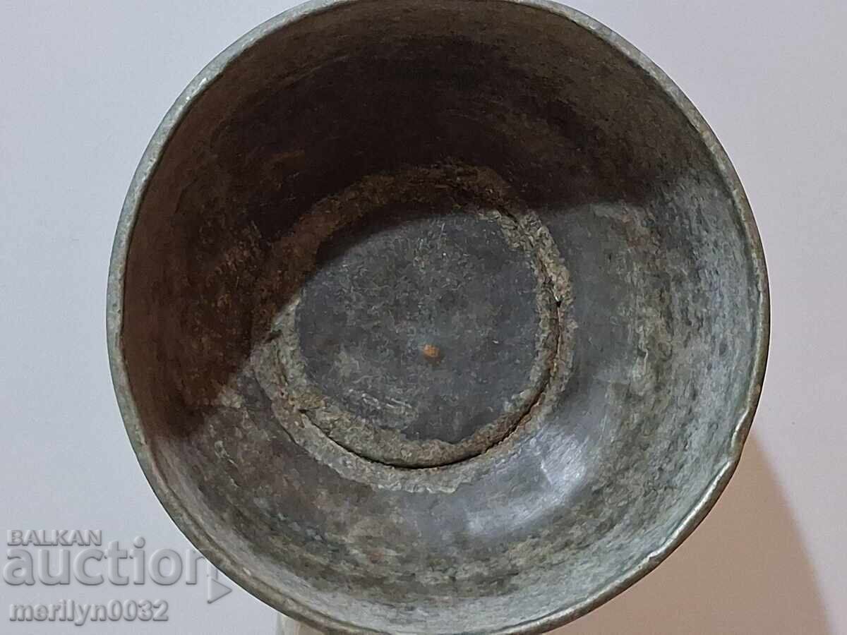 Copper bowl, copper vessel, copper panica, boiler, saucer with price 59.00 BGN | € 30.17