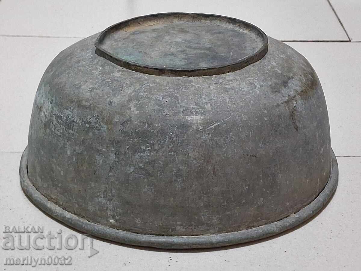 Copper bowl, copper vessel, copper panica, boiler, saucer - 5