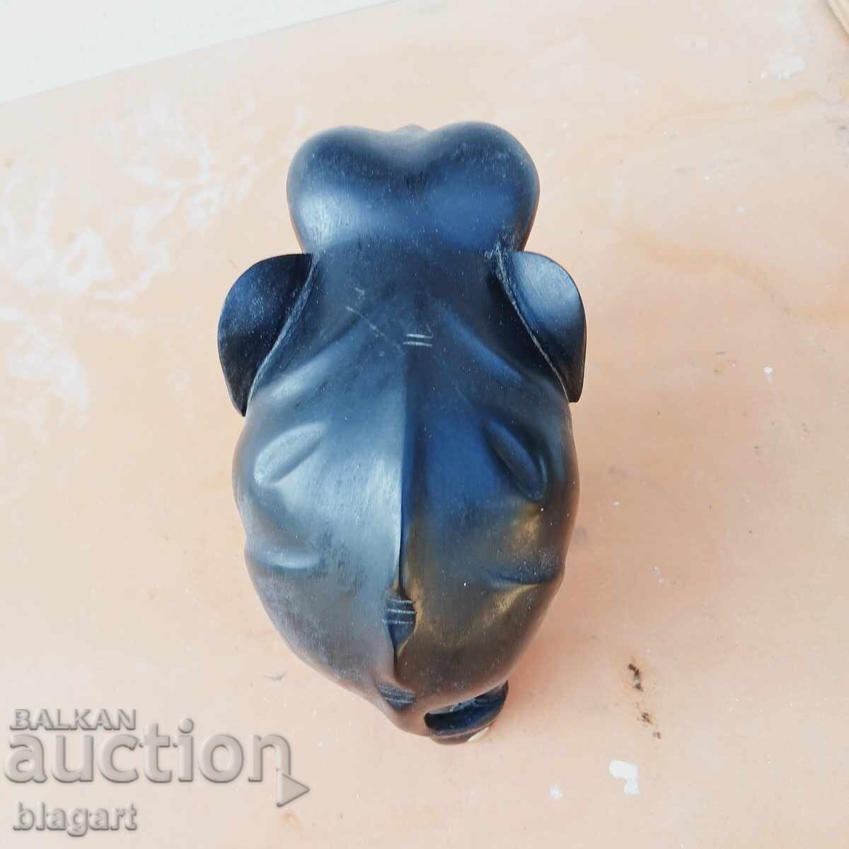 Слон-абанос,сл.кост,фигура с цена 70.00 лв. | € 35.79