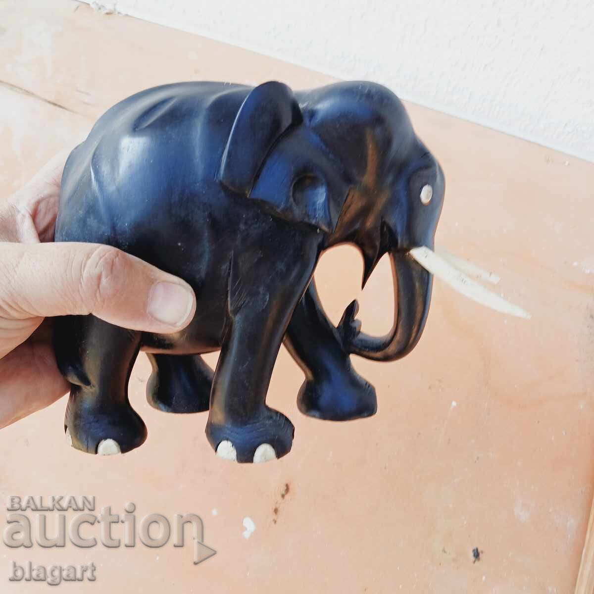 Доставка на Слон-абанос,сл.кост,фигура