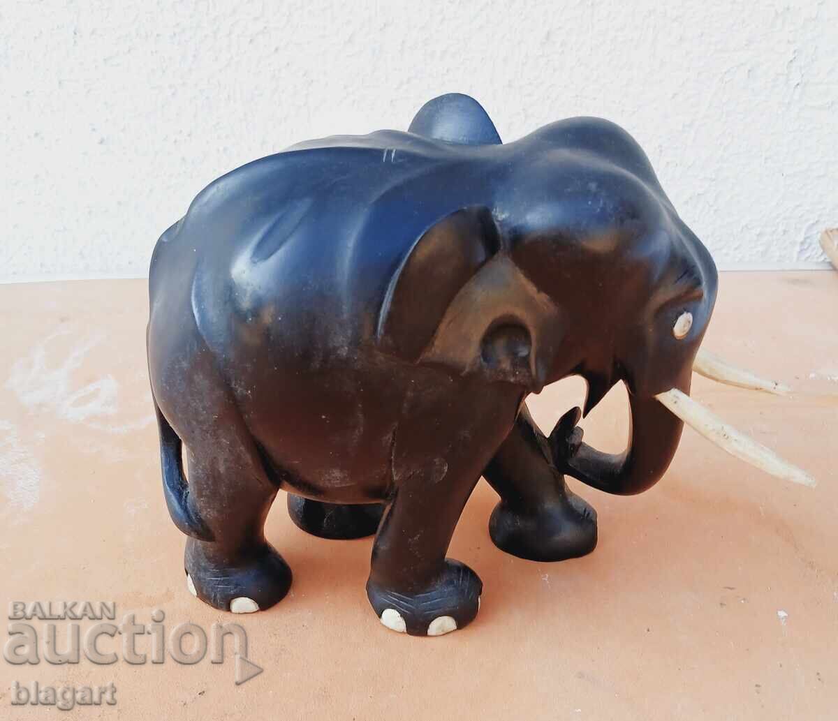 Слон-абанос,сл.кост,фигура
