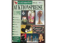 Κατάλογος Τιμών Δημοπρασιών 1/1998