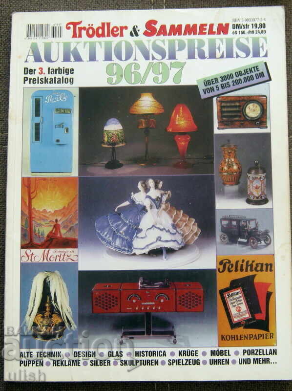 Auction Price Catalog 1996/1997 Auction Price Catalog 1996/1997