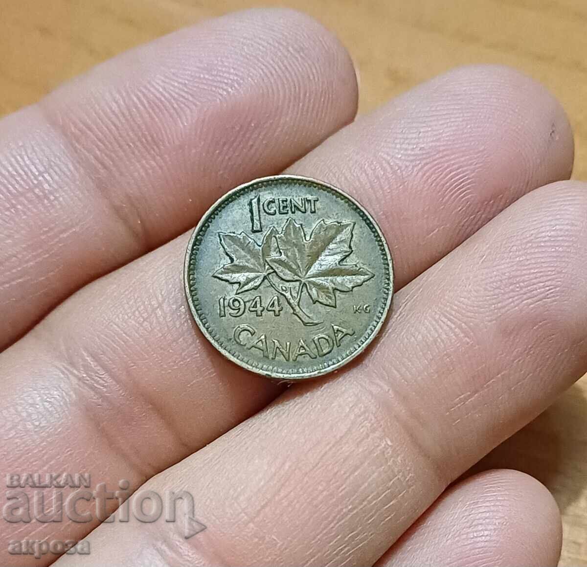 1 cent Canada 1944
