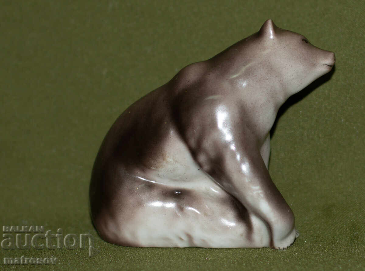 Livrarea Statuetă decorativă din porțelan, reprezentând un urs