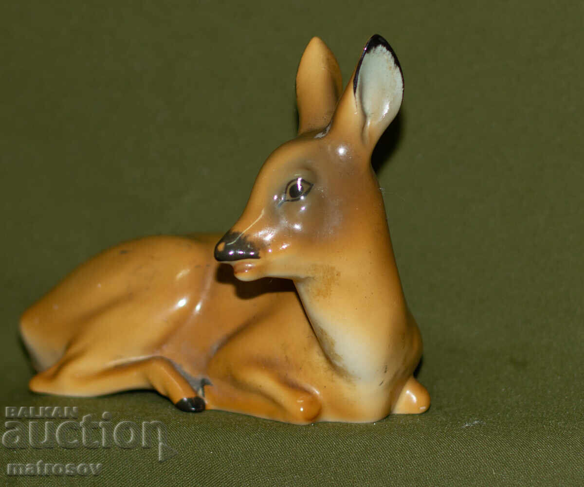 Licitație Statuetă decorativă din porțelan căprioară