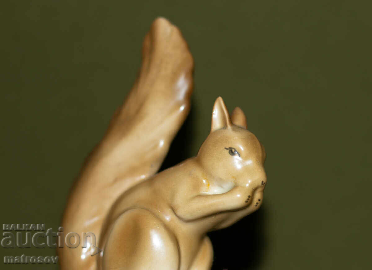 Statuetă decorativă din porțelan, veveriță - 7