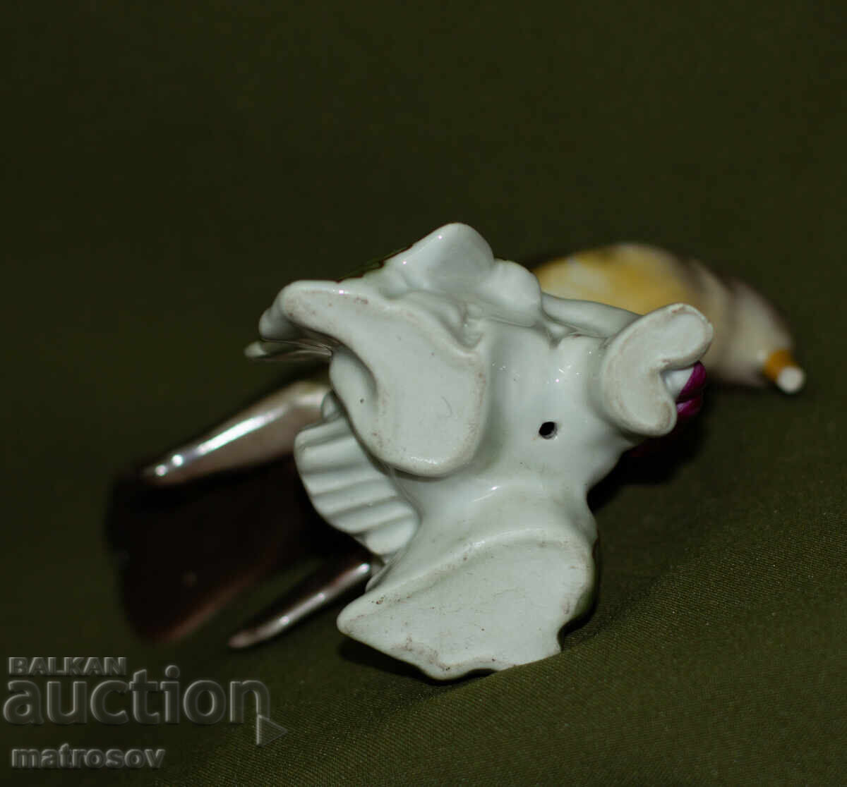 Statuetă decorativă din porțelan, pasăre - 5