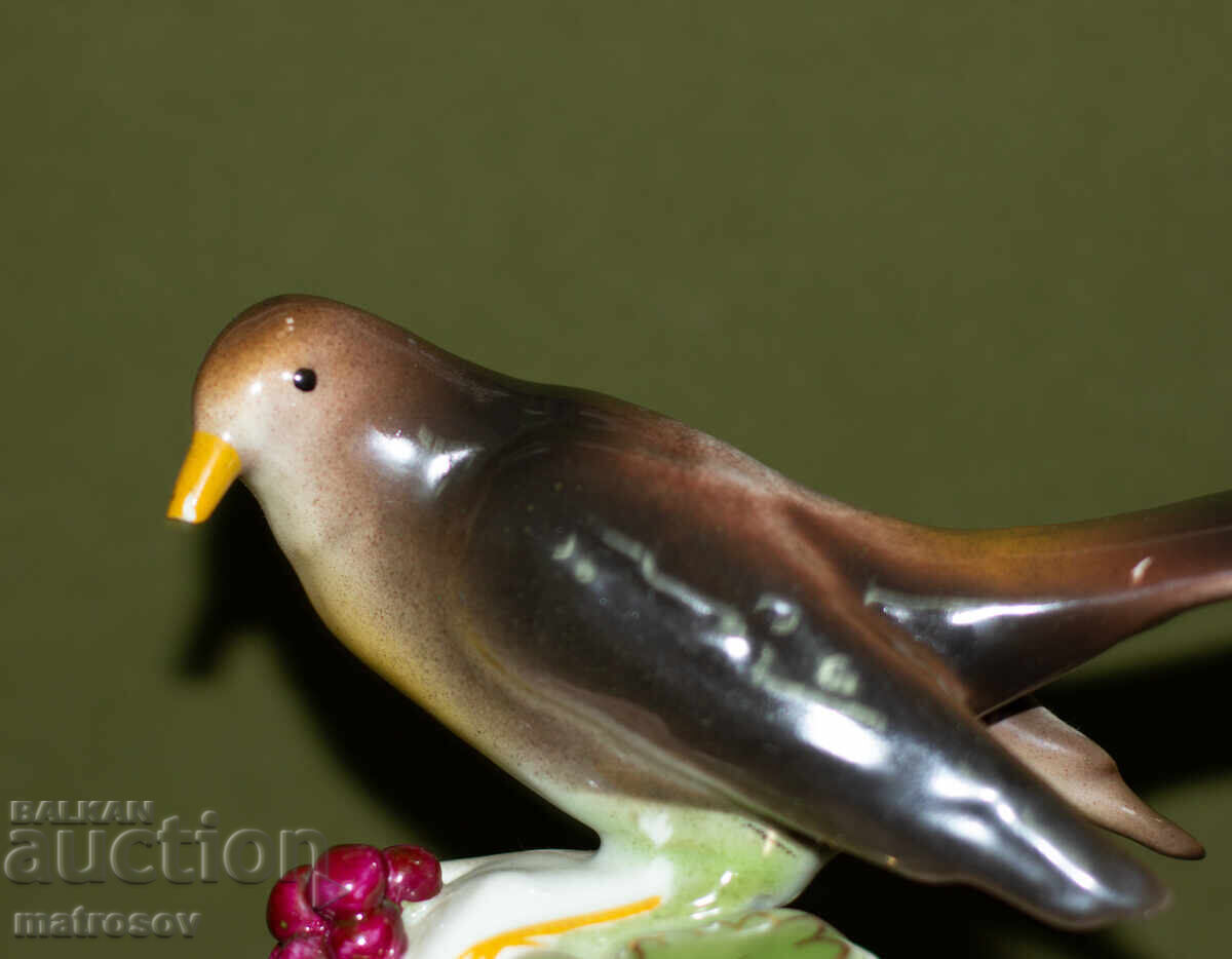 Statuetă decorativă din porțelan, pasăre - 6