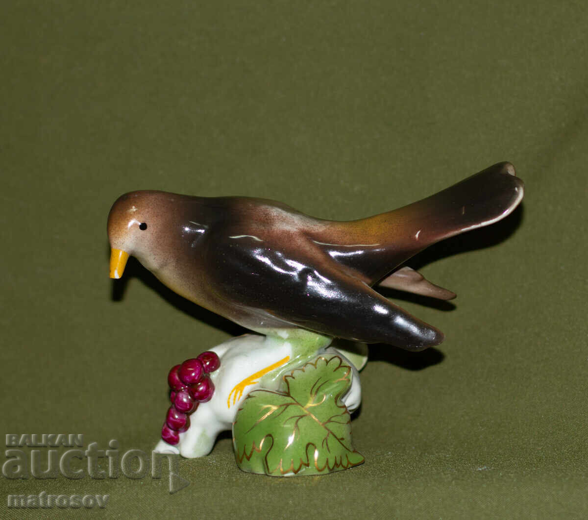 Statuetă decorativă din porțelan, pasăre - 7