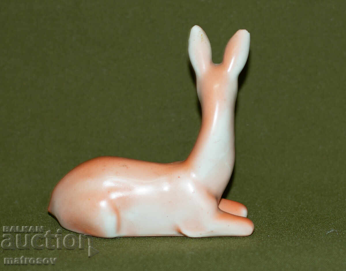 Δημοπρασία Διακοσμητικό πορσελάνινο ειδώλιο, ελάφι