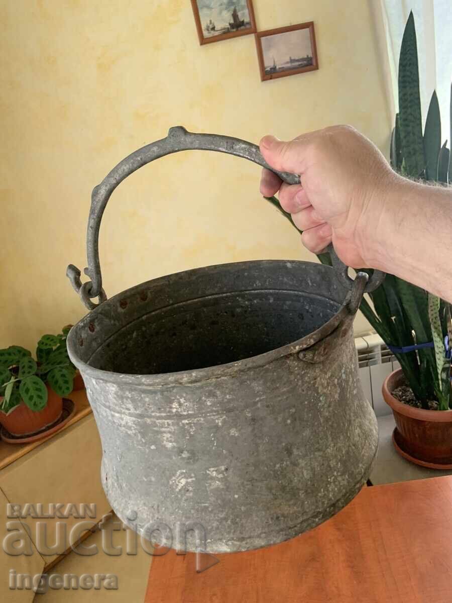 BOILER KOTLE MENCHE COPPER COPPER OLD VESSEL - 8 LITERS - 5