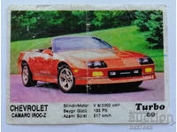 ❤️ ⭐ Εικόνα Turbo Turbo μαύρο 69 Chevrolet Camaro Ir ⭐ ❤️
