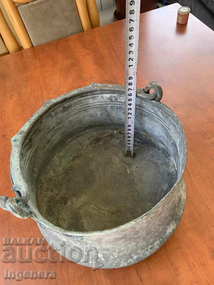 Доставка на КОТЕЛ КОТЛЕ МЕНЧЕ БАКЪР МЕД СТАРИНЕН СЪД- 6 ЛИТРА Доставка на КОТЕЛ КОТЛЕ МЕНЧЕ БАКЪР МЕД СТАРИНЕН СЪД- 6 ЛИТРА