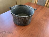 BOILER BOILER MENCHE COPPER MED ANTIQUE POT- 5 LITERS