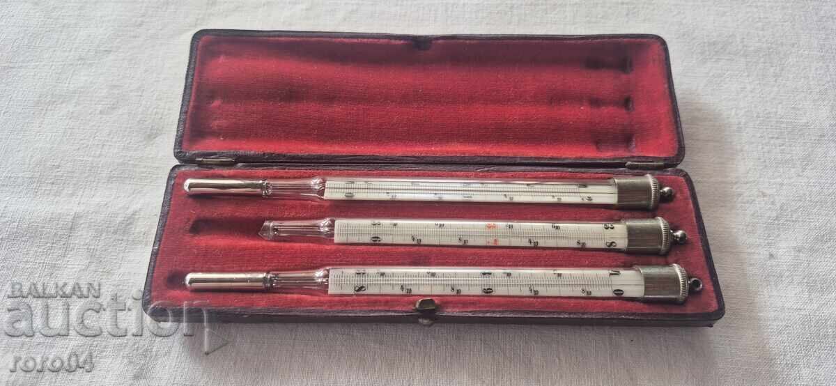 ТЕРМОМЕТЪР - ТЕРМОМЕТРИ - WW I - WW II с цена 175.00 лв. | € 89.48