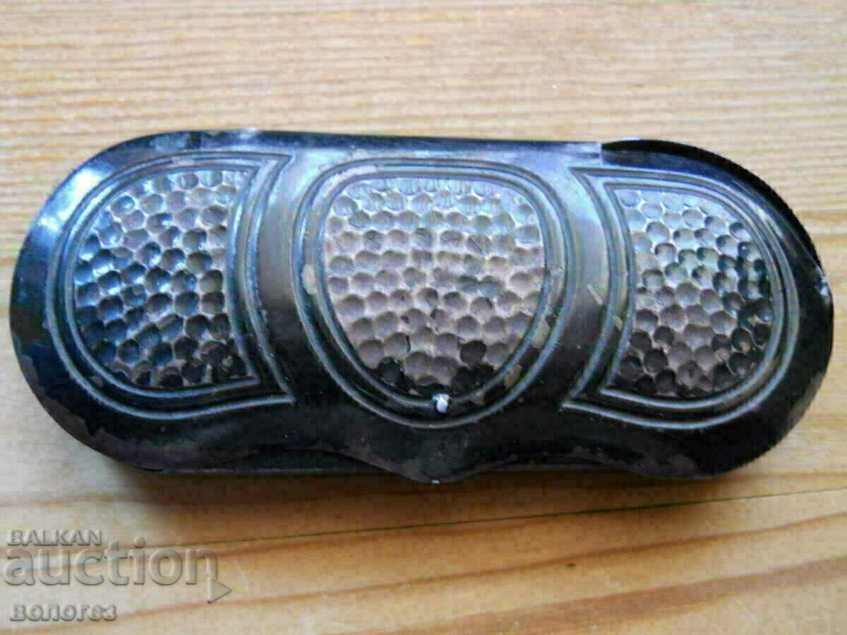 Antique Gold-Plated Pince-nez Glasses "Ch. Mittag. Optiker" - 6