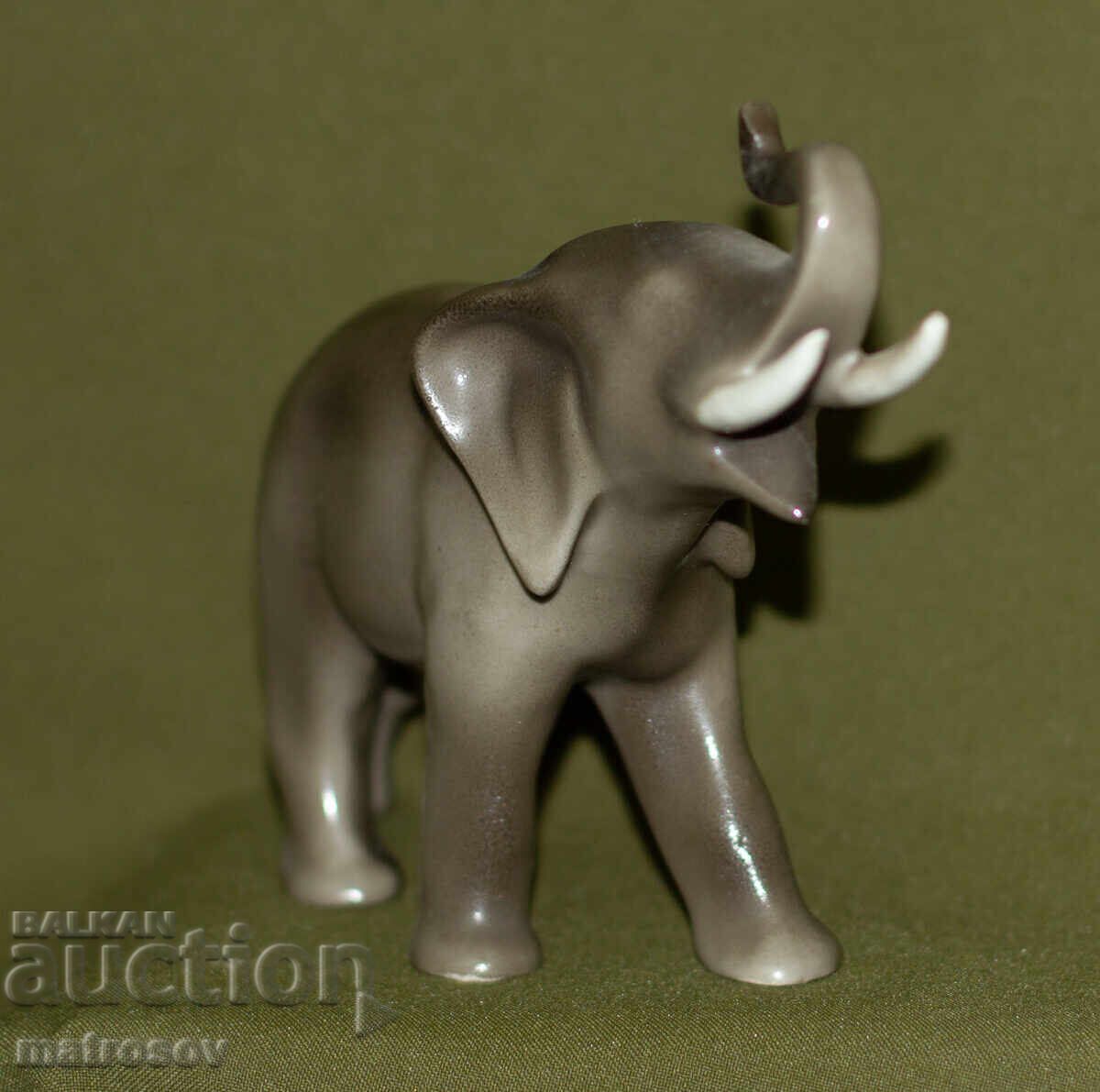 Διακοσμητικό πορσελάνινο ειδώλιο, ελεφαντάκι - 5