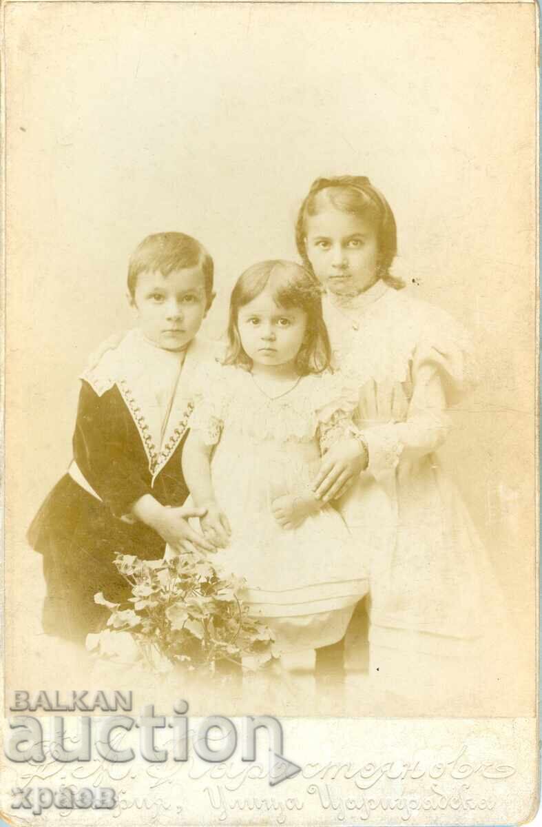 СТАРА ФОТОГРАФИЯ - КАРТОН - Д.КАРАСТОЯНОВ - СОФИЯ - 2151