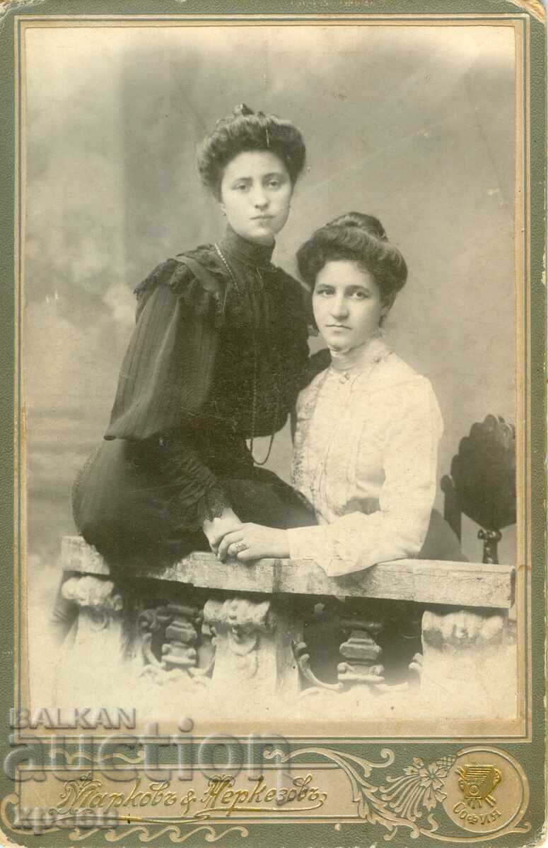 СТАРА ФОТОГРАФИЯ - КАРТОН - МАРКОВ, ЧЕРКЕЗОВ - СОФИЯ - 2160 СТАРА ФОТОГРАФИЯ - КАРТОН - МАРКОВ, ЧЕРКЕЗОВ - СОФИЯ - 2160