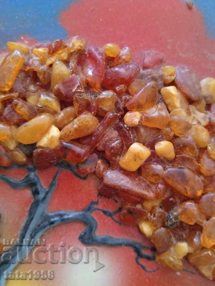 Картина с балтийски кехлибар 30*14 см с цена 45.00 лв. | € 23.01