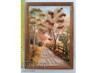 Tablou cu chihlimbar baltic 32*23 cm