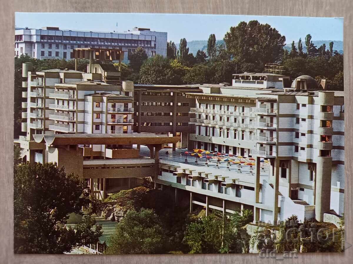 Ευχετήρια κάρτα - πόλη Βελίκο Τάρνοβο, Interhotel V. Tarnovo