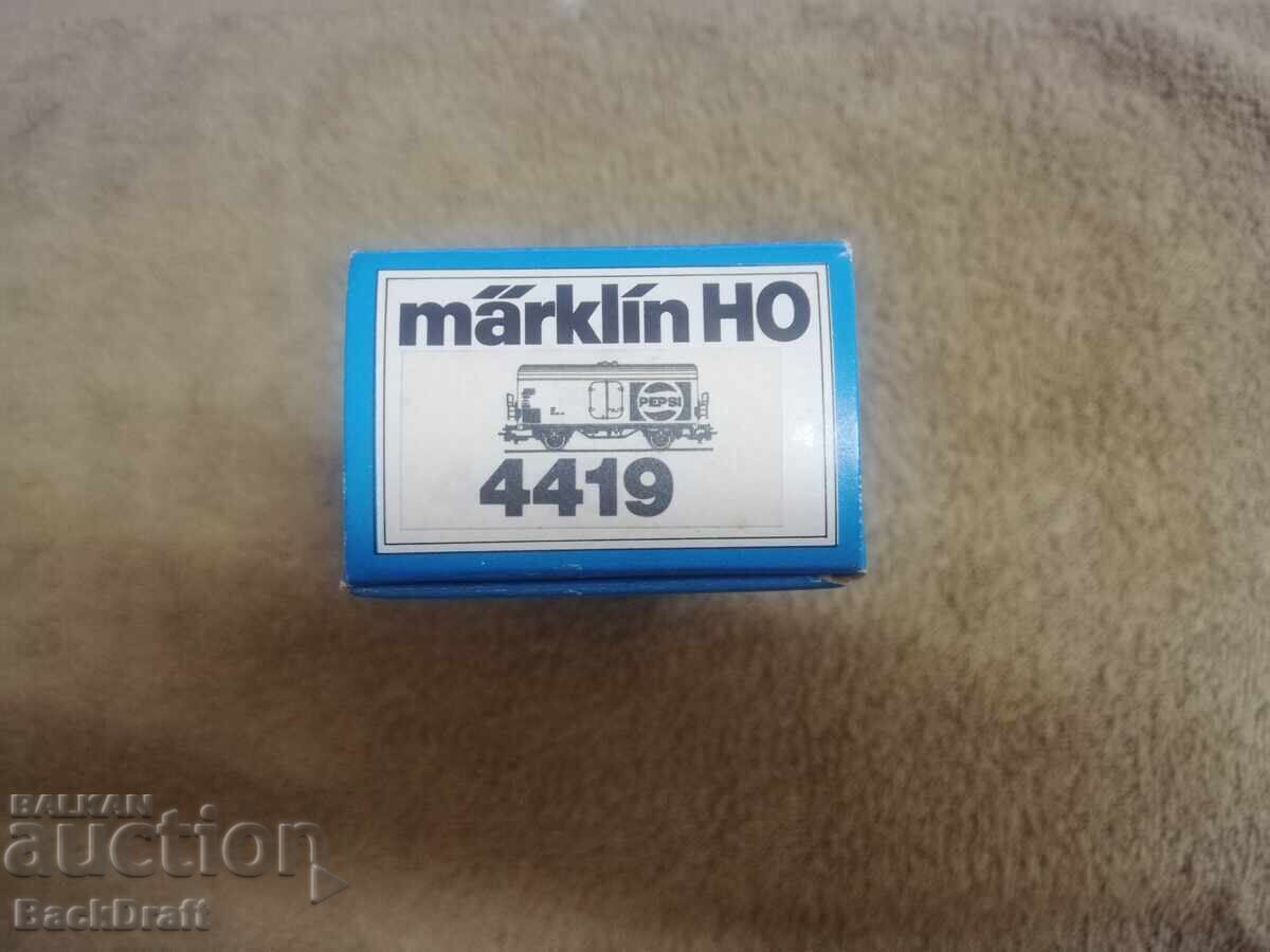 Toy Model Freight Wagon Pepsi, Marklin HO 4419 Train Car - 5