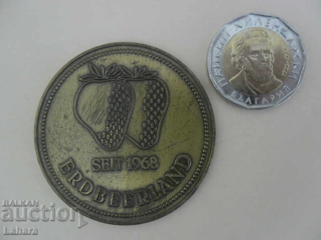 Jeton, placă cu preț 3.00 BGN | € 1.53