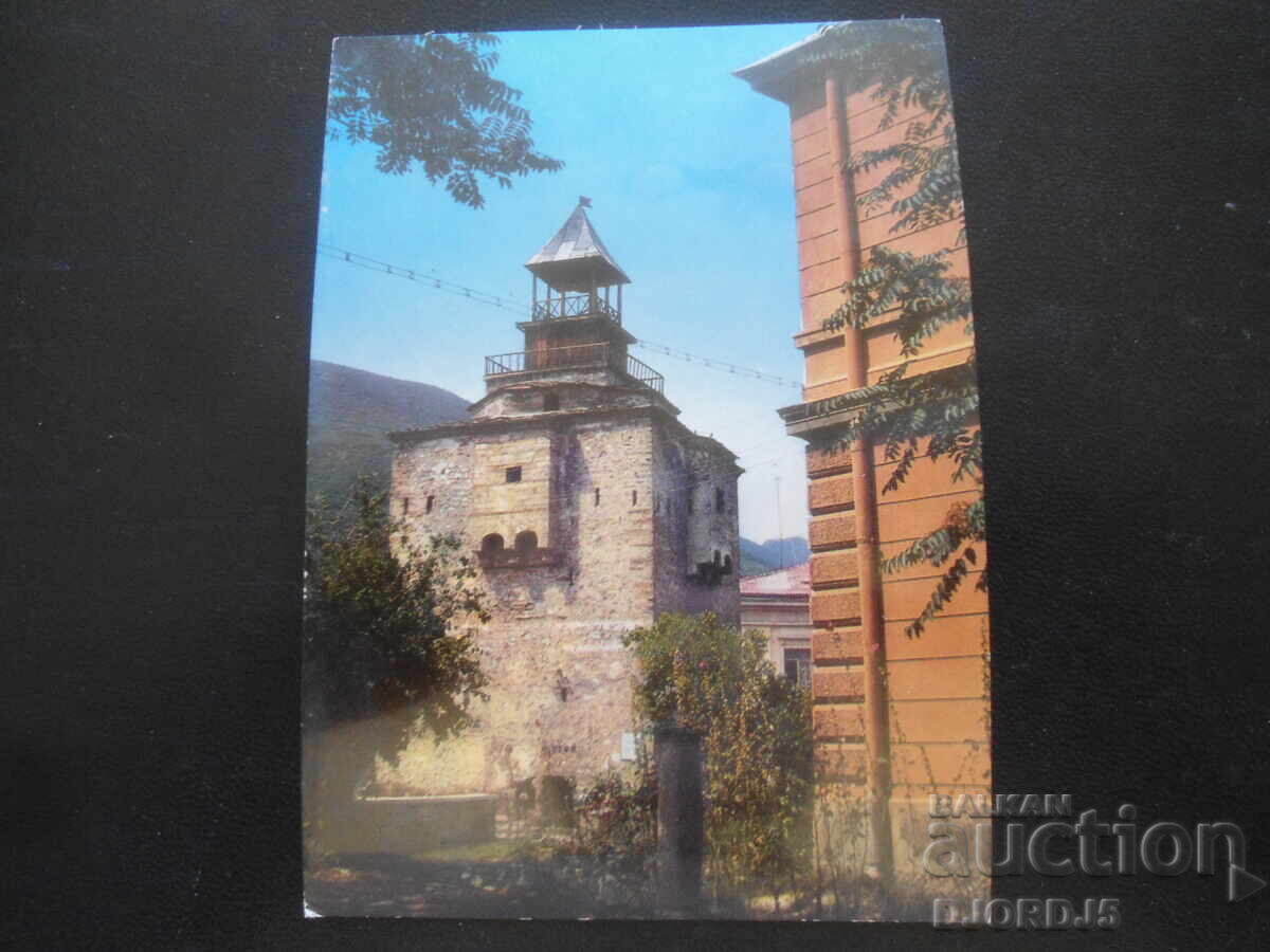 ВРАЦА. Кулата на Мешчиите, Стара картичка