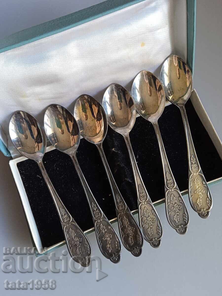 Spoons 14 cm MN-19 silver-plated, 6 pcs with price € 40.90 | 79.99 BGN