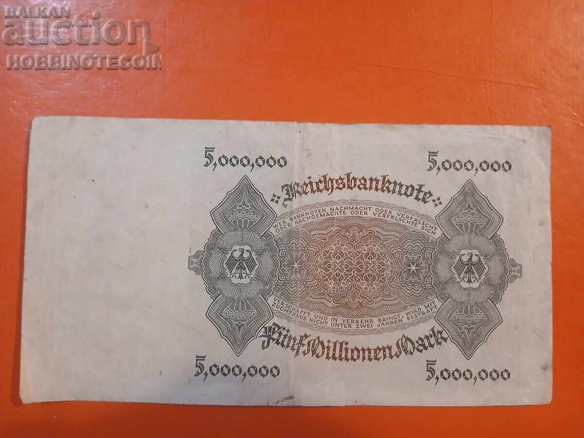 GERMANY GERMANY 5,000,000 - 5,000,000 Marks issue 1923 with price 29.31 BGN | € 14.99