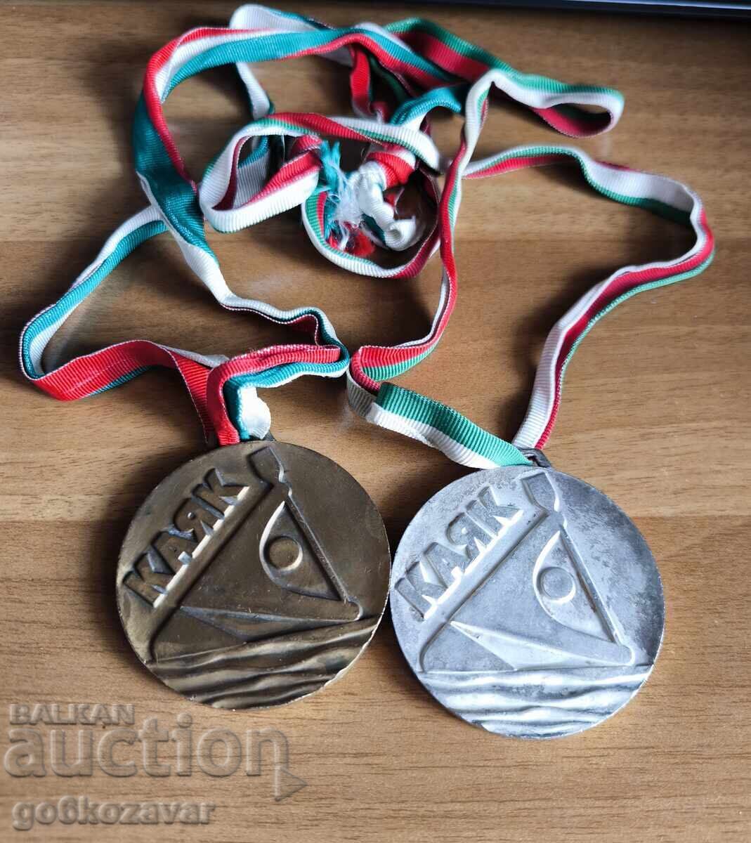 Auction  BULGARIAN CANOE-KAYAK FEDERATION" SILVER, BRONZE!