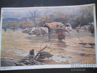 Old postcard, From Morava