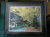 Tablou - imprimare pe folie argintie