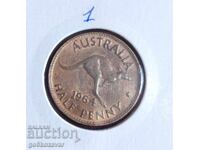 Αυστραλία 1/2 πένι 1964