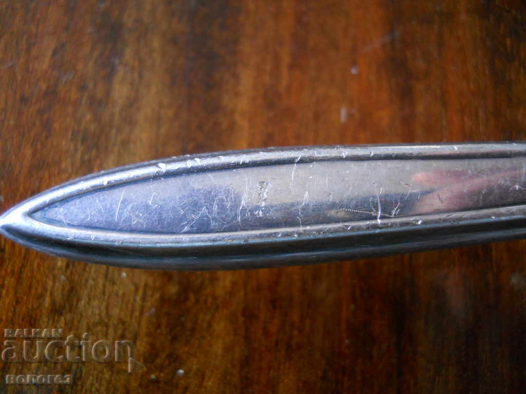 Auction  Antique toilet brushes - silver with niello (hallmarked)