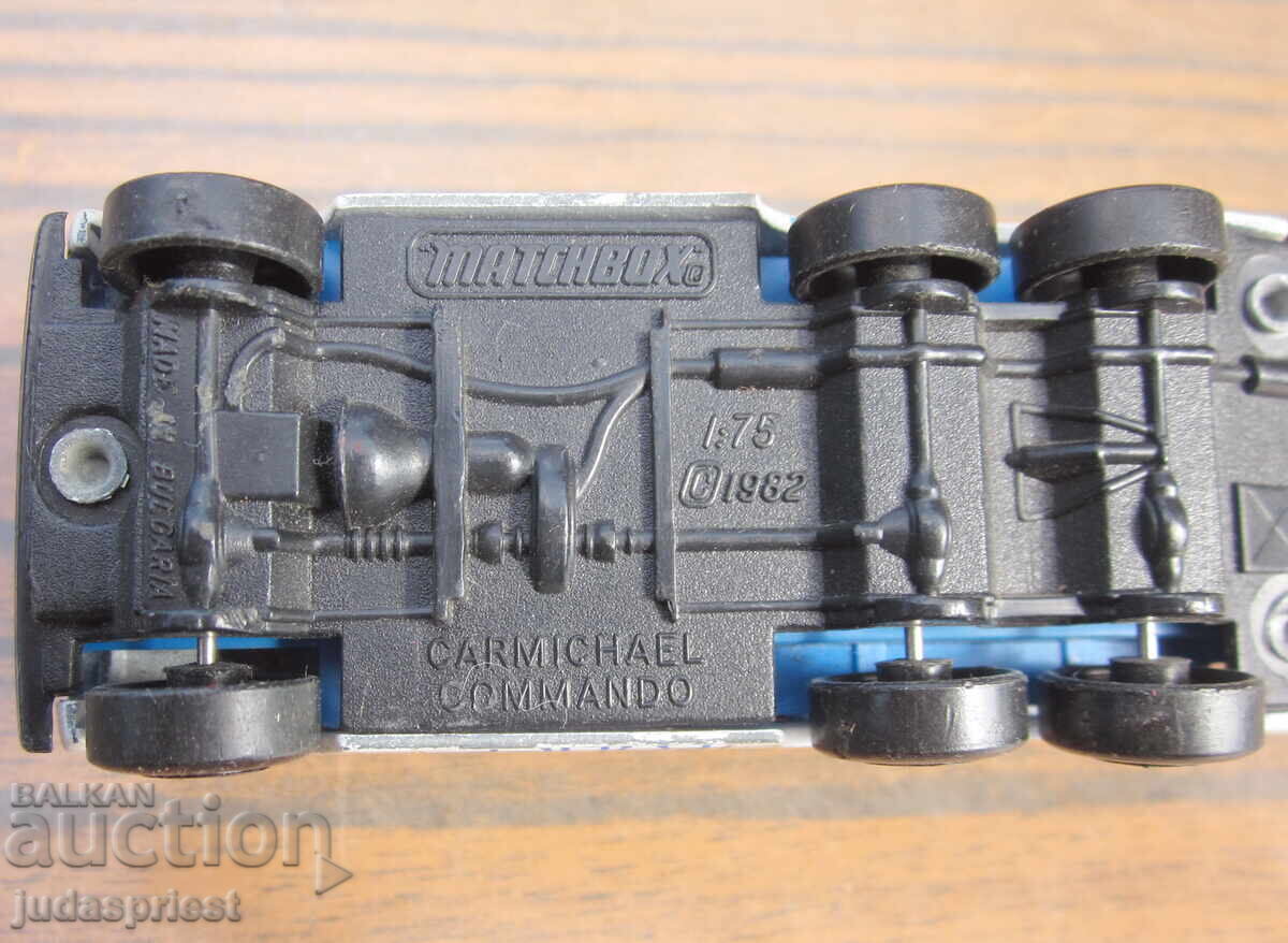 Bŭlgarsko igrachka matchbox BULGARIA carmichael commando - 7 Bŭlgarsko igrachka matchbox BULGARIA carmichael commando - 7