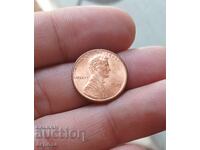 1 цент САЩ 1989 нециркулирал