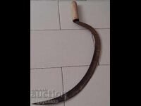 Παλιό δρεπάνι, δρεπάνι, λεπίδα, σφυρήλατο σίδερο