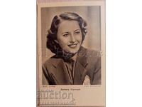 VECHE CĂRȚICĂ FILM ACTRIȚĂ BARBARA STANWYCK E316