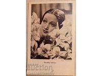 VECHE CĂRȚICĂ FILM ACTRIȚĂ DOROTHY LAMOUR E321