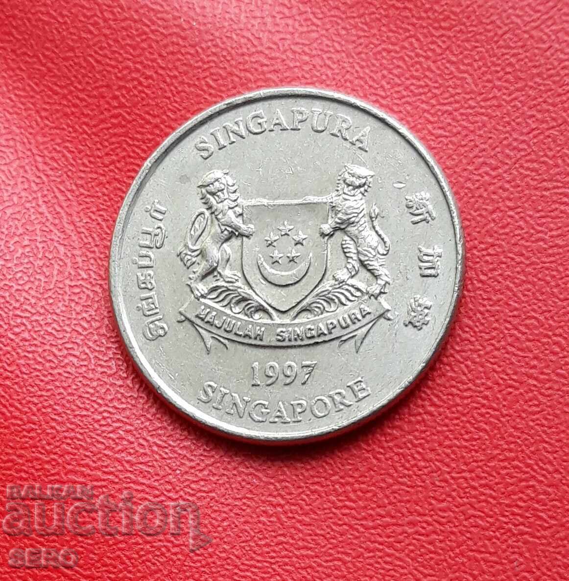 Singapore - 20 cenți 1997 cu preț 0.30 BGN | € 0.15