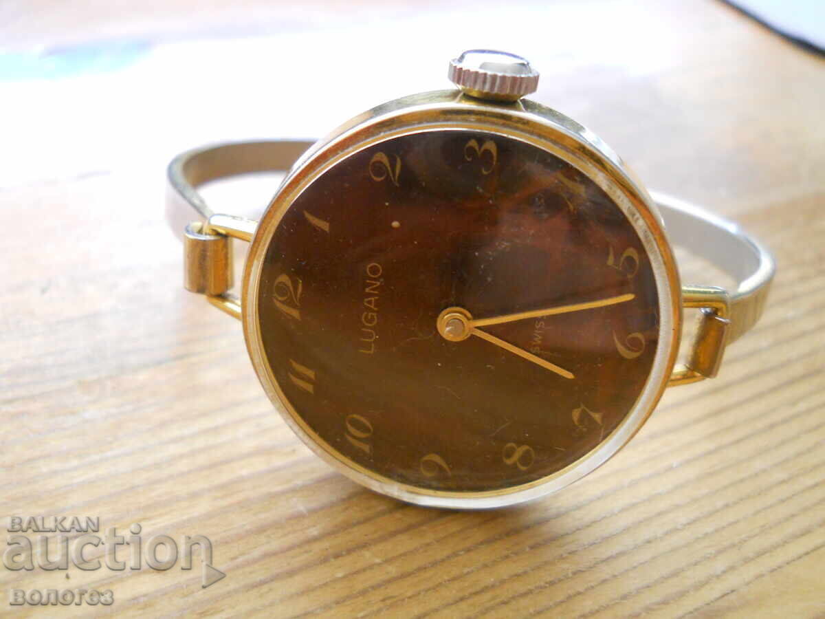 Women's Bracelet Watch "Lugano" Switzerland with price 25.00 BGN | € 12.78 Women's Bracelet Watch "Lugano" Switzerland with price 25.00 BGN | € 12.78