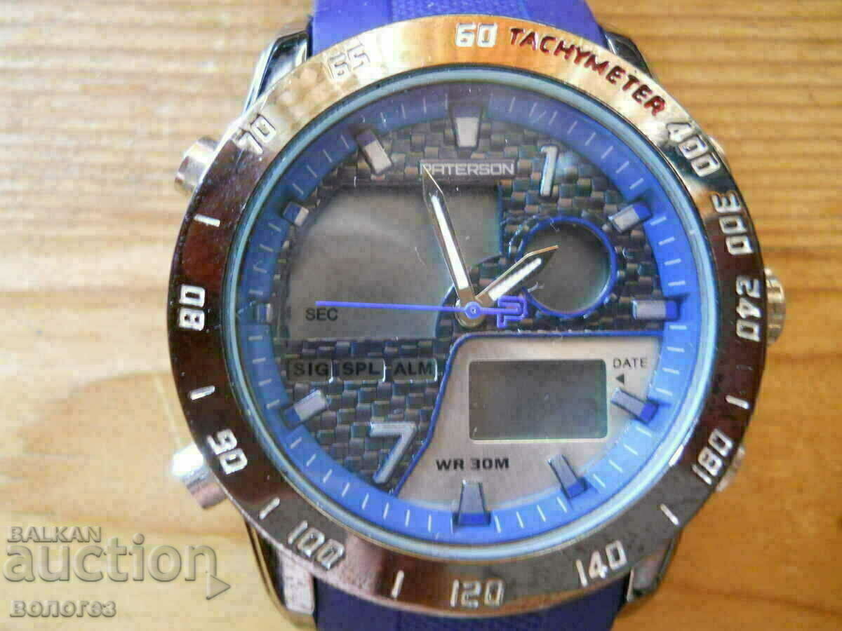 Paterson watch - USA with price 75.00 BGN | € 38.35 Paterson watch - USA with price 75.00 BGN | € 38.35