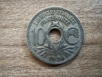 Γαλλία - 10 λεπτά (1924) - Σήμανση 'κέρας της αφθονίας'